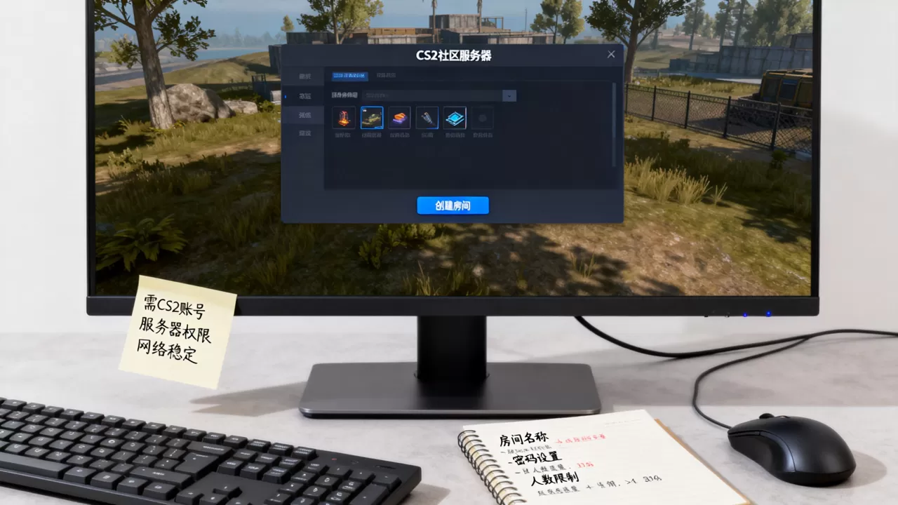 CS2社区服务器怎么创建房间?,需要什么条件? CS2社区服务器怎么创建房间?,需要什么条件?