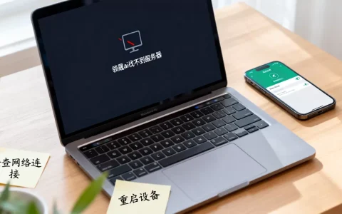 领晟ai找不到服务器是怎么回事，解决方法是什么？