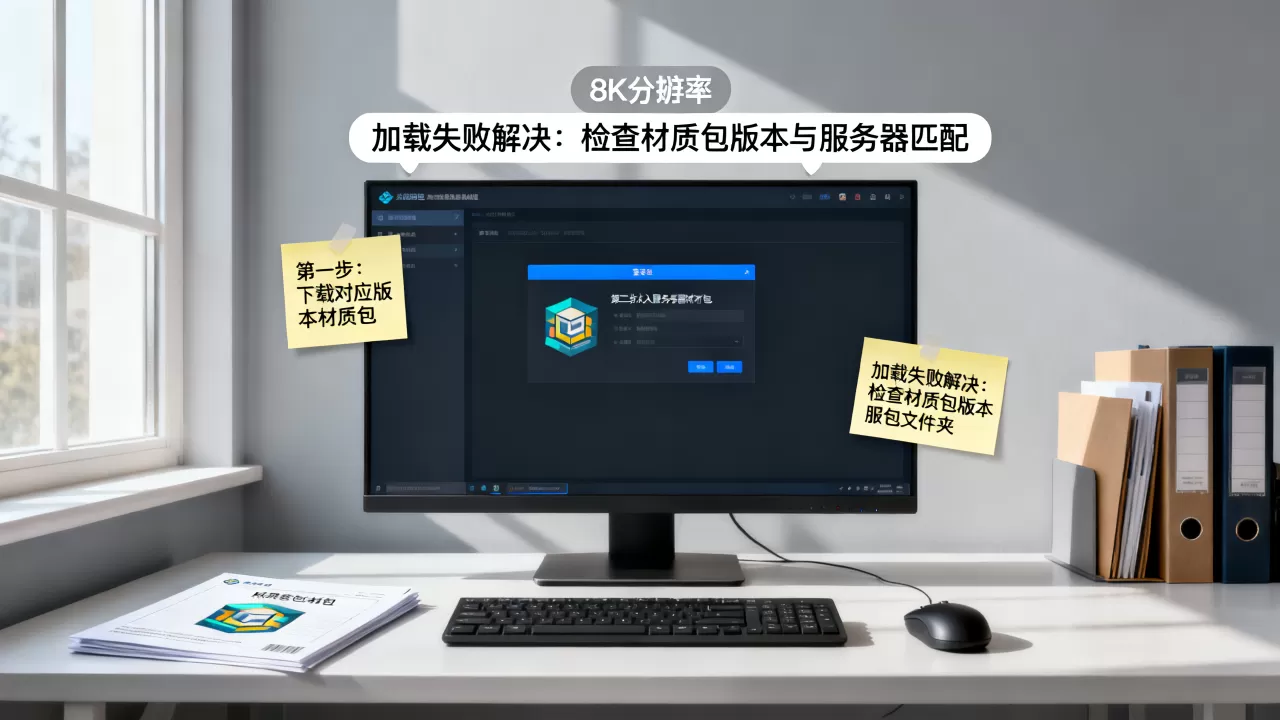 我的世界电脑服务器怎么装材质包,材质包加载失败怎么办 我的世界电脑服务器怎么装材质包,材质包加载失败怎么办