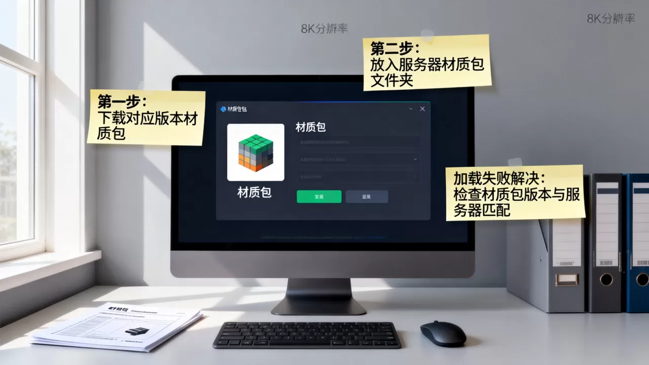 我的世界电脑服务器怎么装材质包,材质包加载失败怎么办 我的世界电脑服务器怎么装材质包,材质包加载失败怎么办
