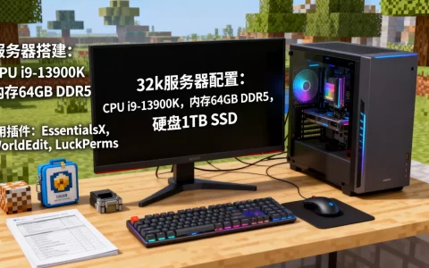 我的世界32k服务器怎么搭建，需要什么配置和插件？