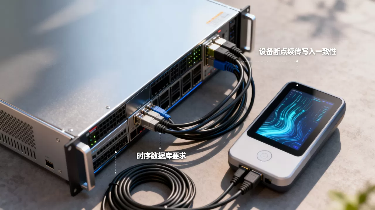 设备断点续传如何保证写入一致性?,时序数据库有哪些要求? 设备断点续传如何保证写入一致性?,时序数据库有哪些要求?
