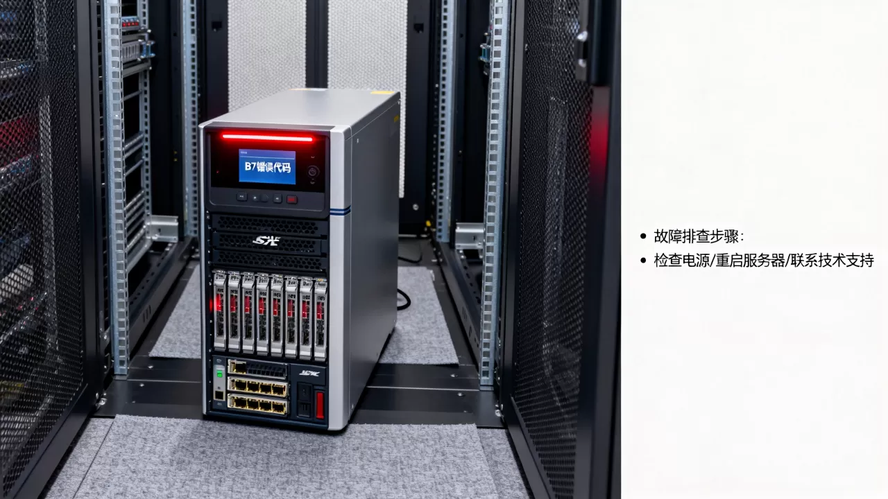 曙光服务器卡在B7究竟怎么回事,如何解决? 曙光服务器卡在B7究竟怎么回事,如何解决?