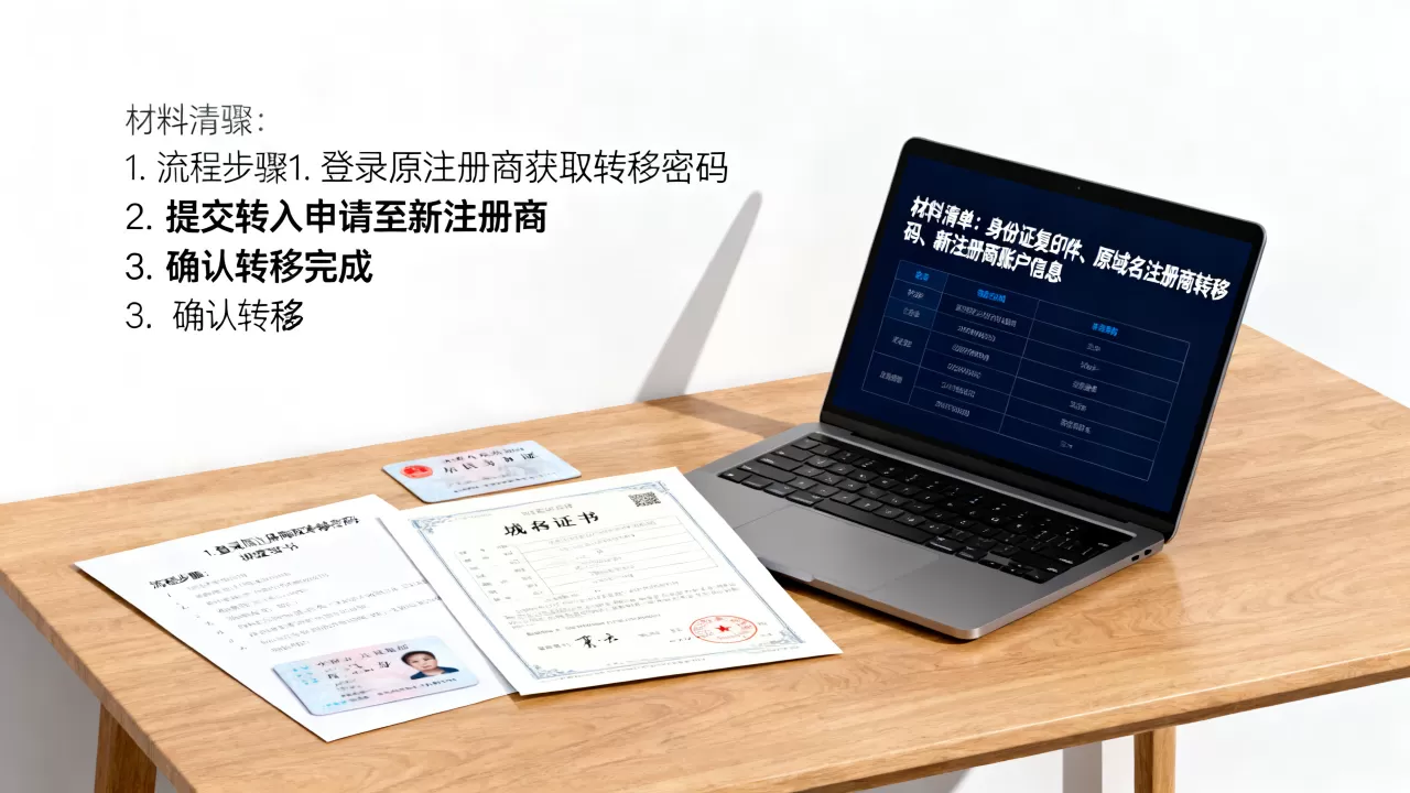 国内域名转入需要准备哪些材料?域名转入流程怎么操作? 国内域名转入需要准备哪些材料?域名转入流程怎么操作?