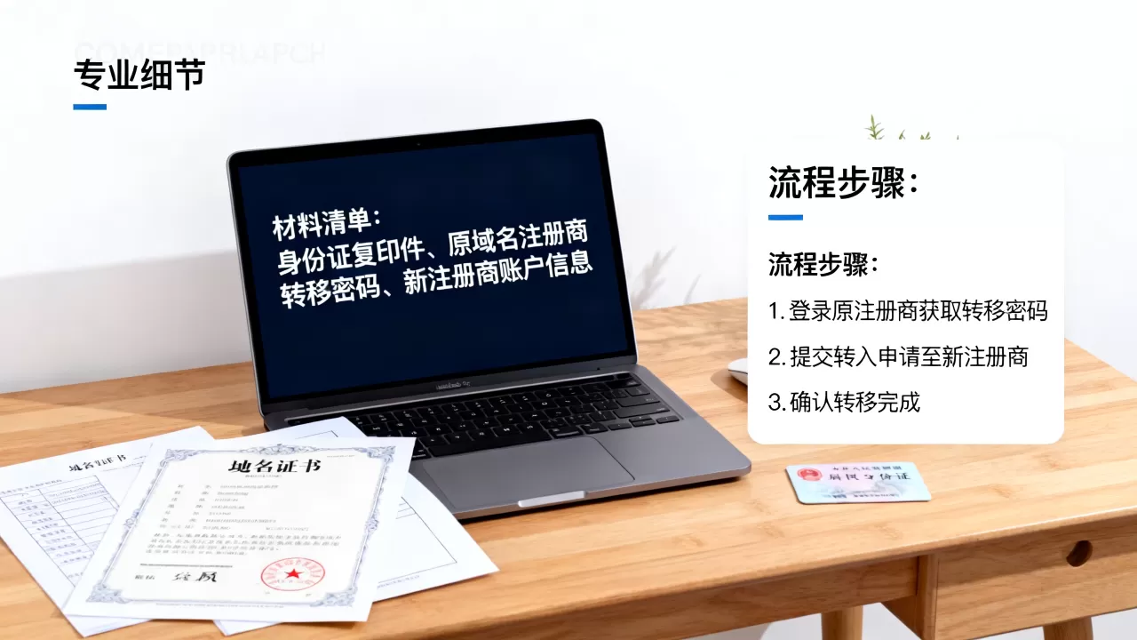 国内域名转入需要准备哪些材料?域名转入流程怎么操作? 国内域名转入需要准备哪些材料?域名转入流程怎么操作?
