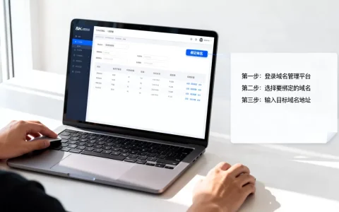 域名怎么绑定域名？新手操作步骤详解指南，需要注意什么