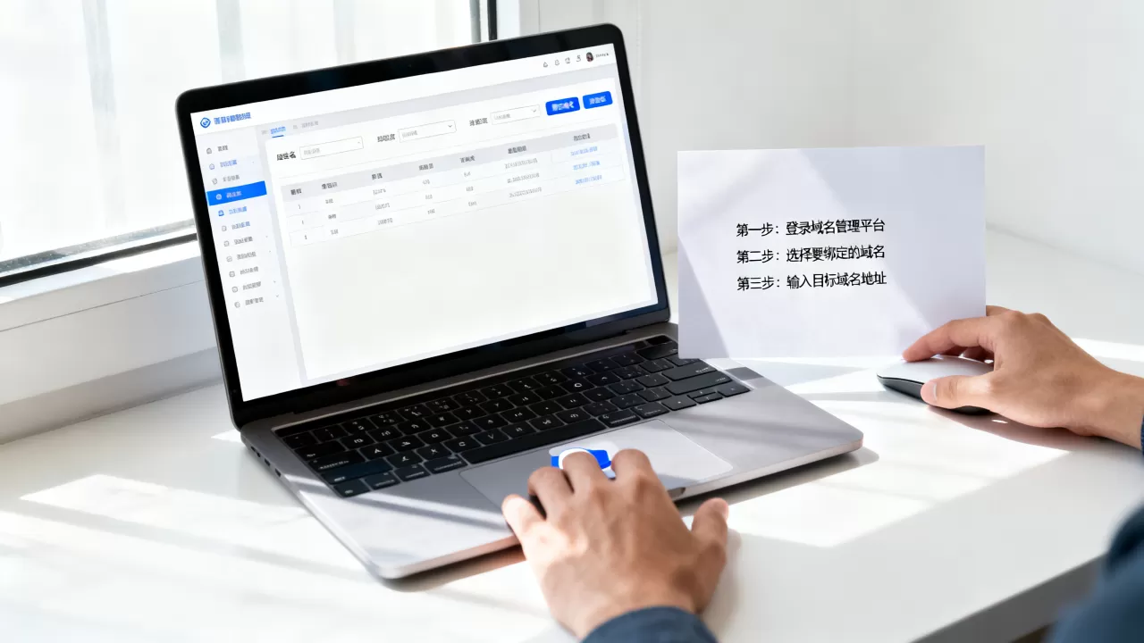 域名怎么绑定域名?新手操作步骤详解指南,需要注意什么 域名怎么绑定域名?新手操作步骤详解指南,需要注意什么