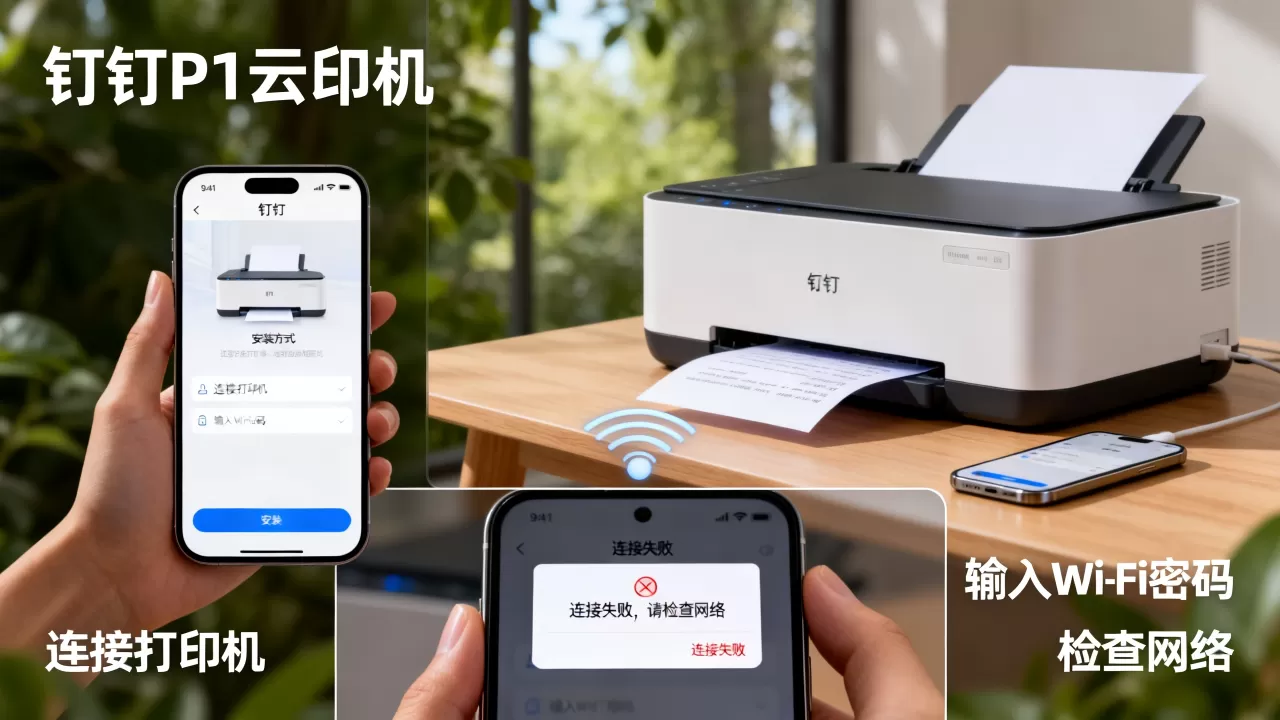 钉钉服务器P1云打印如何安装,钉钉云打印连接失败怎么办? 钉钉服务器P1云打印如何安装,钉钉云打印连接失败怎么办?