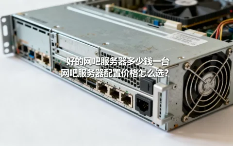 好的网吧服务器多少钱一台，网吧服务器配置价格怎么选？