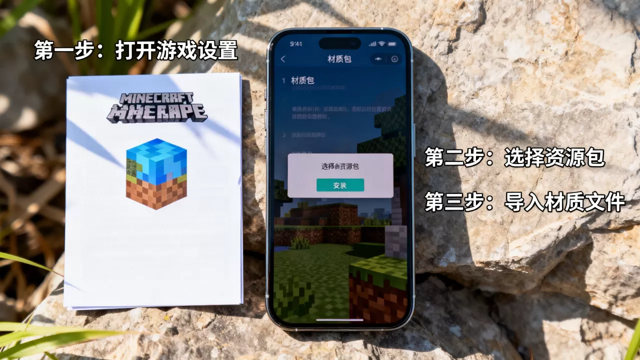 我的世界PE服务器怎么加材质包,网易版材质包怎么安装 我的世界PE服务器怎么加材质包,网易版材质包怎么安装