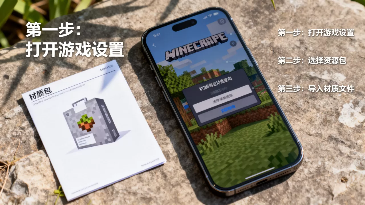 我的世界PE服务器怎么加材质包,网易版材质包怎么安装 我的世界PE服务器怎么加材质包,网易版材质包怎么安装