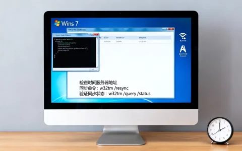 Win7时间服务器同步错误如何解决，同步失败原因排查？