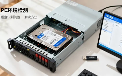 为什么PE下看不到服务器硬盘？,怎么解决