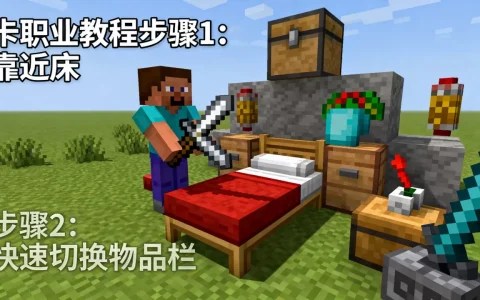 我的世界E家服务器起床怎么卡职业，有没有教程？