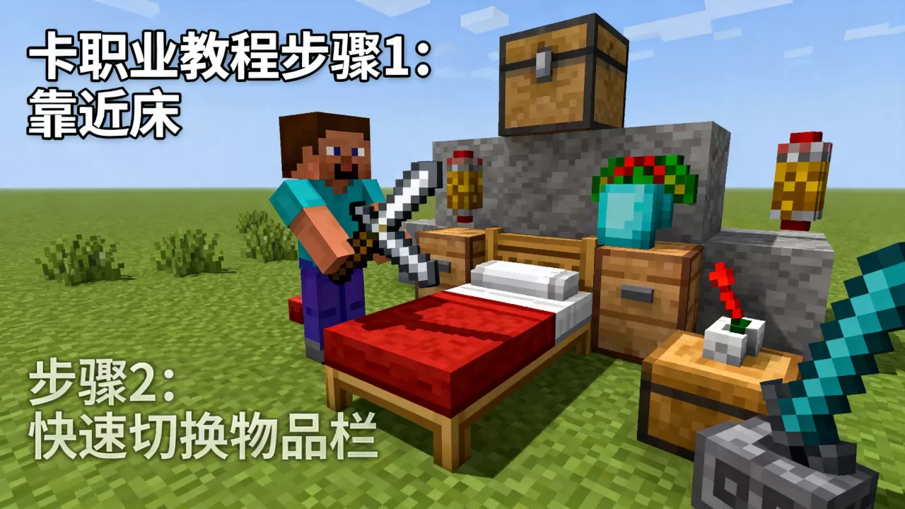 我的世界E家服务器起床怎么卡职业,有没有教程? 我的世界E家服务器起床怎么卡职业,有没有教程?