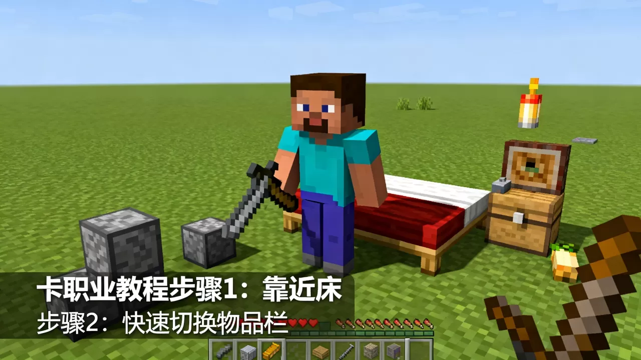 我的世界E家服务器起床怎么卡职业,有没有教程? 我的世界E家服务器起床怎么卡职业,有没有教程?