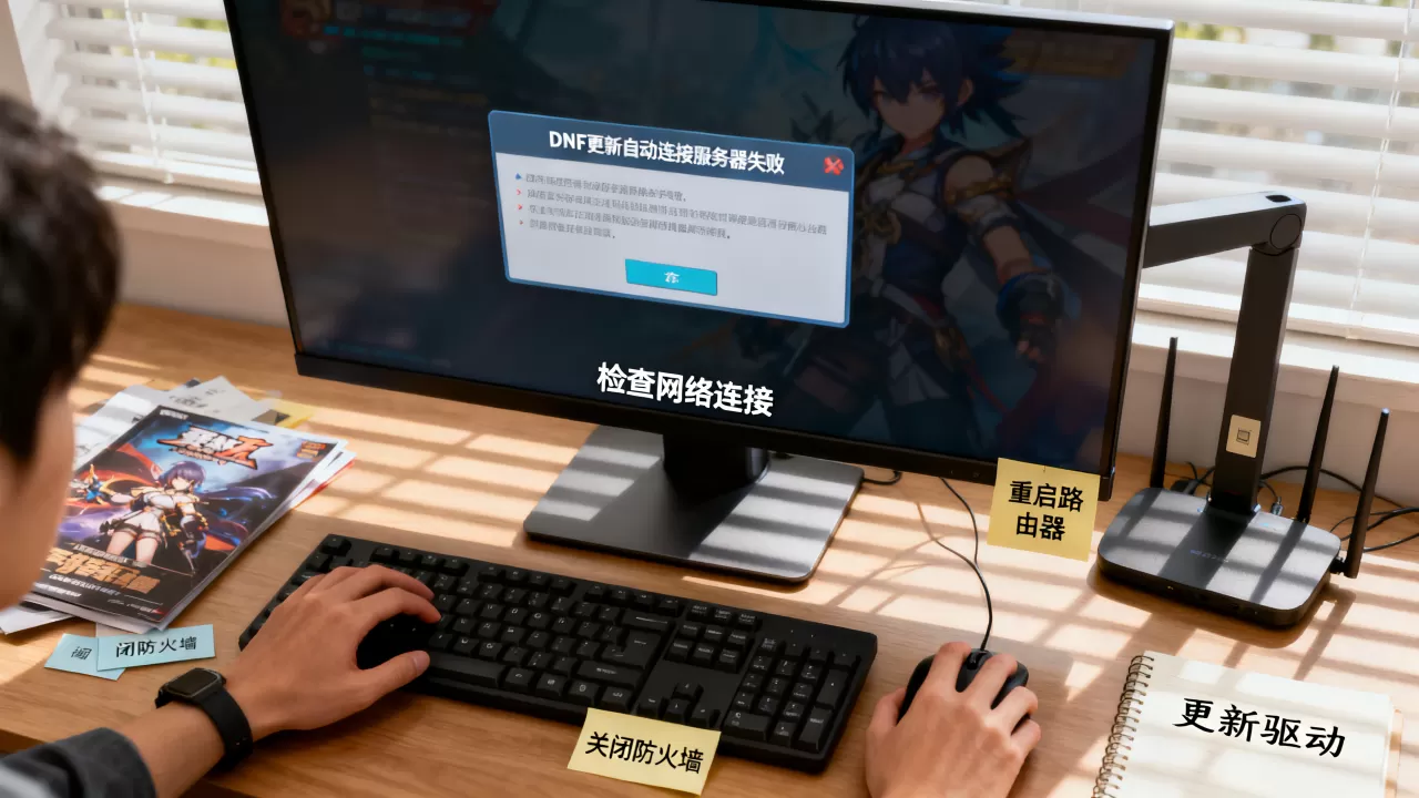 DNF更新自动连接服务器失败如何解决,是什么原因导致的 DNF更新自动连接服务器失败如何解决,是什么原因导致的