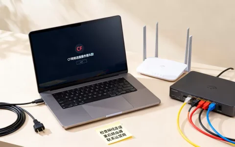 CF网络连接服务器失败是什么原因，怎么解决