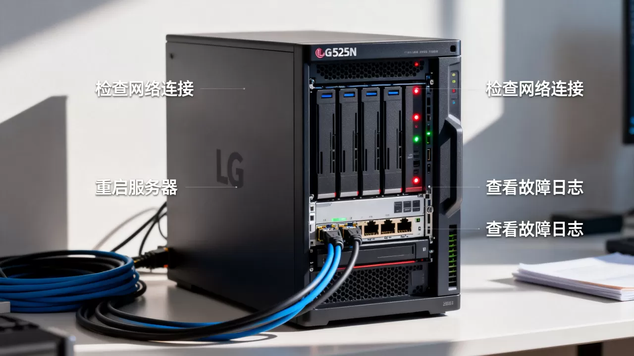lg525n服务器连不上是什么原因,怎么解决? lg525n服务器连不上是什么原因,怎么解决?