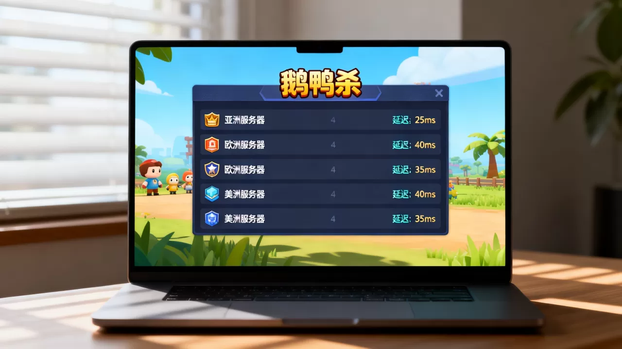 鹅鸭杀有哪些服务器呢,哪个服务器延迟最低? 鹅鸭杀有哪些服务器呢,哪个服务器延迟最低?