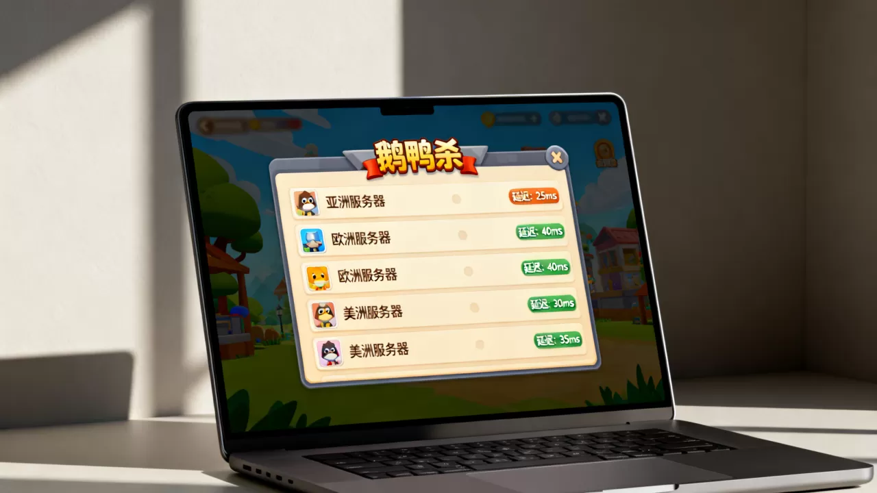 鹅鸭杀有哪些服务器呢,哪个服务器延迟最低? 鹅鸭杀有哪些服务器呢,哪个服务器延迟最低?