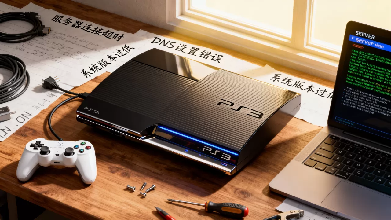 PS3商店服务器错误如何解决,常见原因及修复方法有哪些? PS3商店服务器错误如何解决,常见原因及修复方法有哪些?
