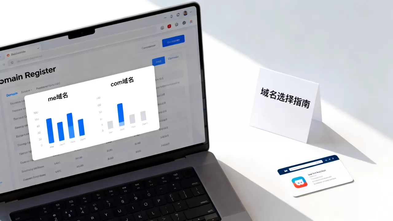 me域名和com域名哪个更适合我的网站?,域名怎么选 me域名和com域名哪个更适合我的网站?,域名怎么选