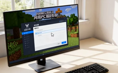 我的世界网易PC服务器怎么换语言？,有什么方法？