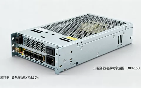 1u服务器电源一般多少w，如何选择电源功率？