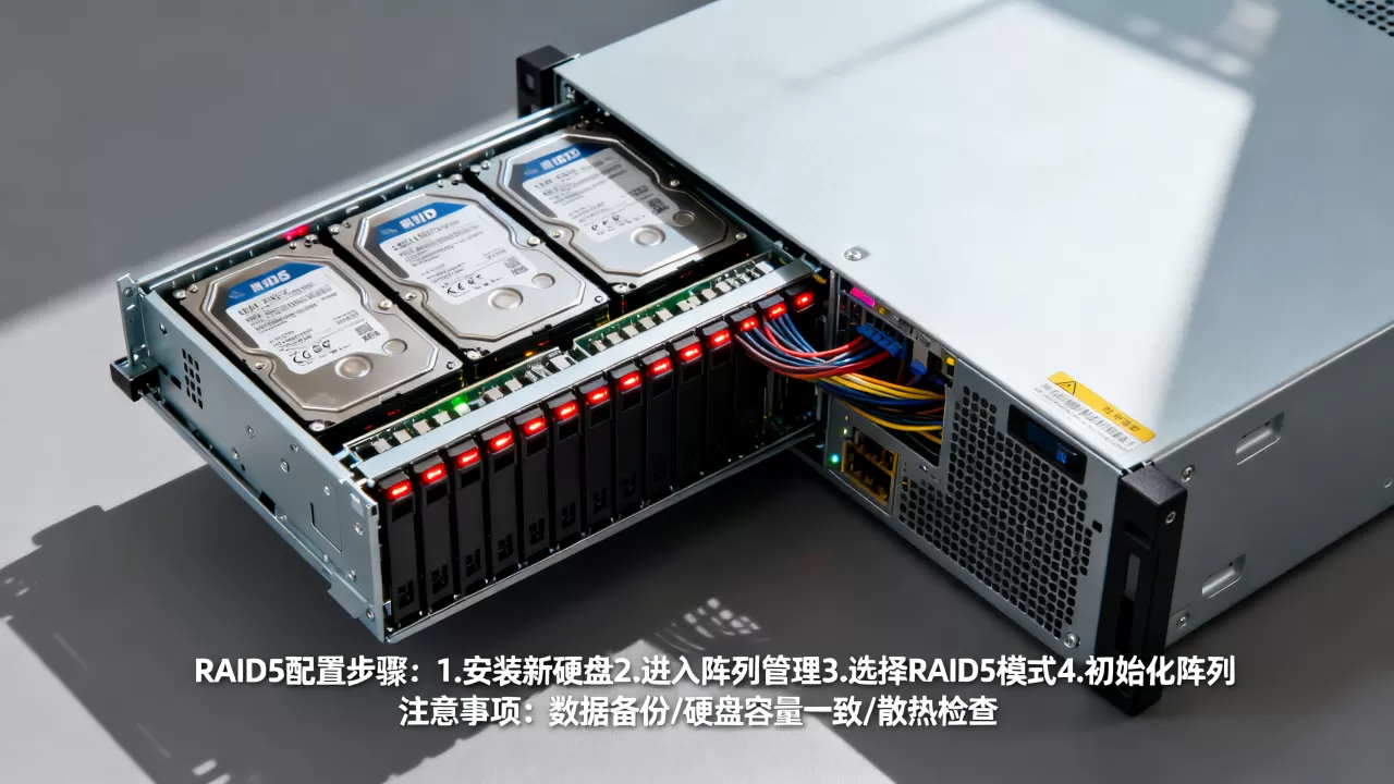 服务器后加硬盘怎么做RAID5,需要注意什么? 服务器后加硬盘怎么做RAID5,需要注意什么?