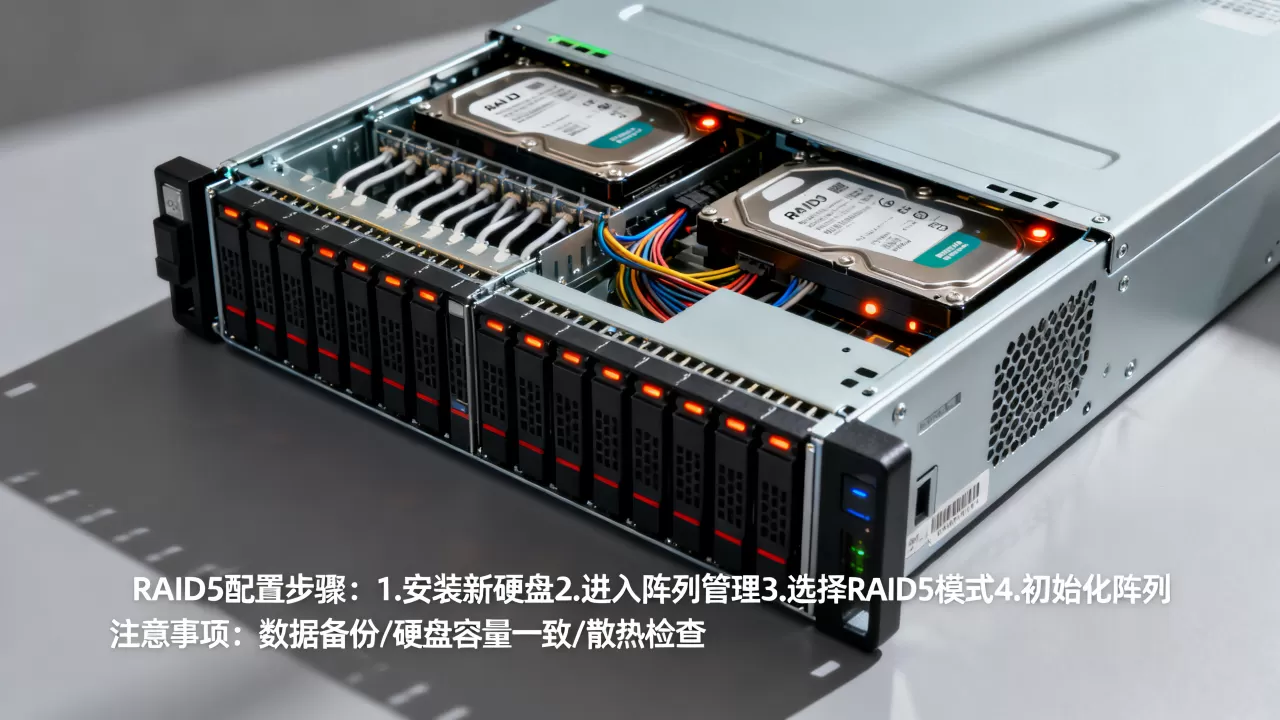 服务器后加硬盘怎么做RAID5,需要注意什么? 服务器后加硬盘怎么做RAID5,需要注意什么?