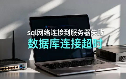 sql网络连接到服务器失败怎么办,数据库连接超时如何快速解决