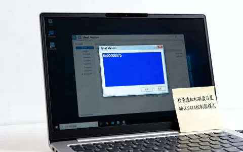 ghost虚拟机蓝屏是什么原因导致的？蓝屏代码0x0000007b怎么解决？