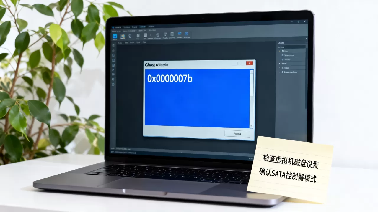 ghost虚拟机蓝屏是什么原因导致的?蓝屏代码0x0000007b怎么解决? ghost虚拟机蓝屏是什么原因导致的?蓝屏代码0x0000007b怎么解决?