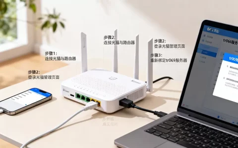 光猫tr069服务器删除后如何添加，怎么重新绑定？