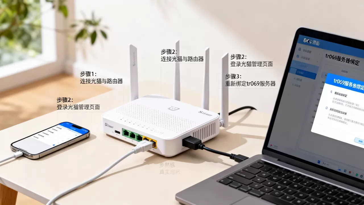 光猫tr069服务器删除后如何添加,怎么重新绑定? 光猫tr069服务器删除后如何添加,怎么重新绑定?