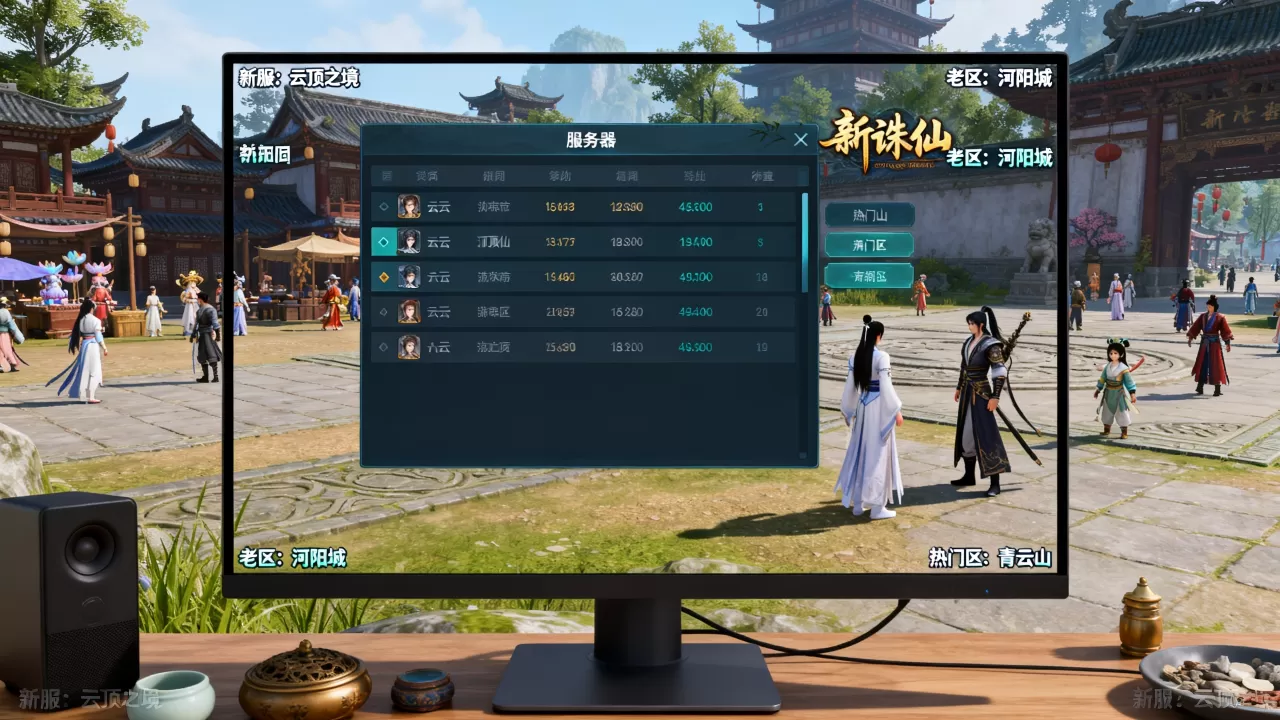 新诛仙服务器有哪些?,哪个区最热闹 新诛仙服务器有哪些?,哪个区最热闹