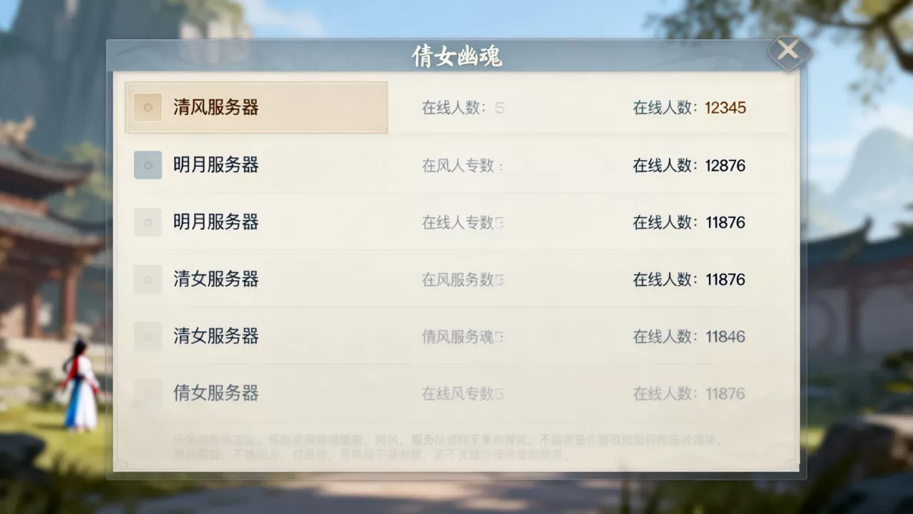 倩女幽魂最新有多少个服务器,哪个区人最多? 倩女幽魂最新有多少个服务器,哪个区人最多?