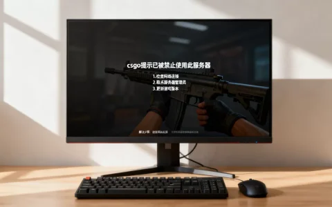 csgo提示已被禁止使用此服务器怎么办，csgo被禁止进服务器如何解决