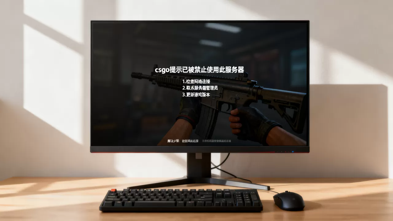 csgo提示已被禁止使用此服务器怎么办,csgo被禁止进服务器如何解决 csgo提示已被禁止使用此服务器怎么办,csgo被禁止进服务器如何解决