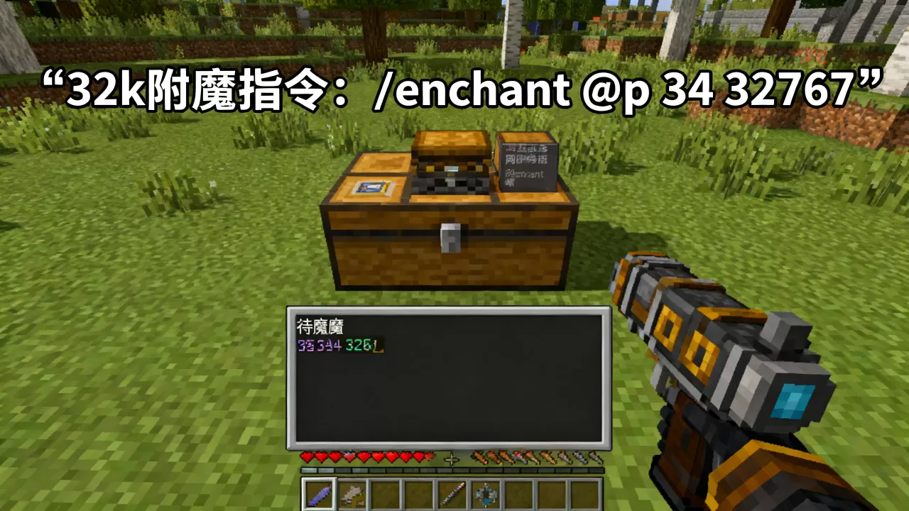 网易服务器32k附魔怎么弄,附魔指令是什么 网易服务器32k附魔怎么弄,附魔指令是什么