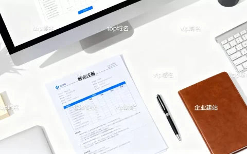 top和vip域名哪个适合企业建站？企业建站域名怎么选？