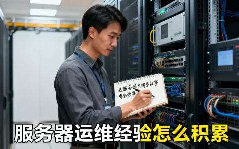 进服务器有哪些故事，服务器运维经验怎么积累？