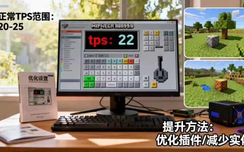我的世界服务器tps多少算正常，怎么提升tps？