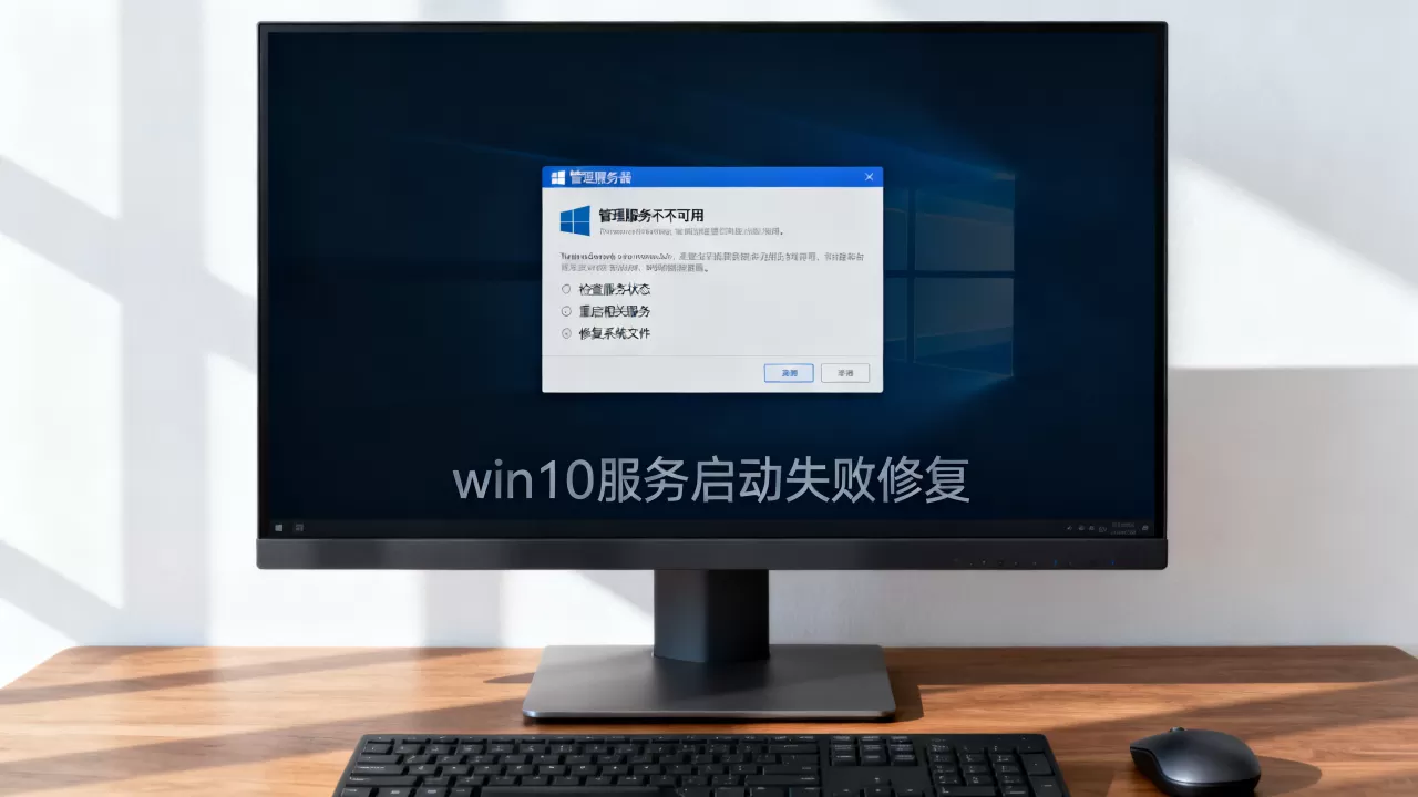 Windows管理服务器不可用怎么解决,win10服务启动失败修复 Windows管理服务器不可用怎么解决,win10服务启动失败修复