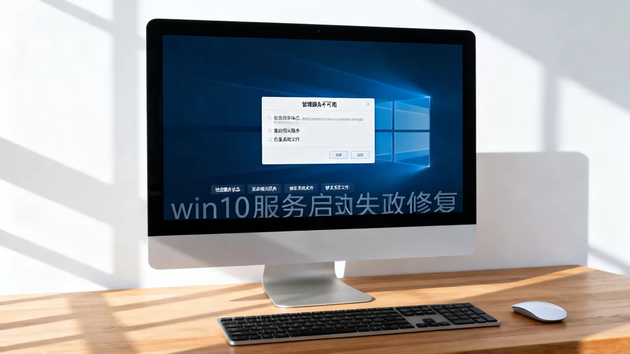 Windows管理服务器不可用怎么解决,win10服务启动失败修复 Windows管理服务器不可用怎么解决,win10服务启动失败修复