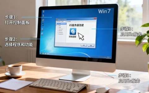 win7怎么搭建iis服务器？,iis服务器搭建步骤详解