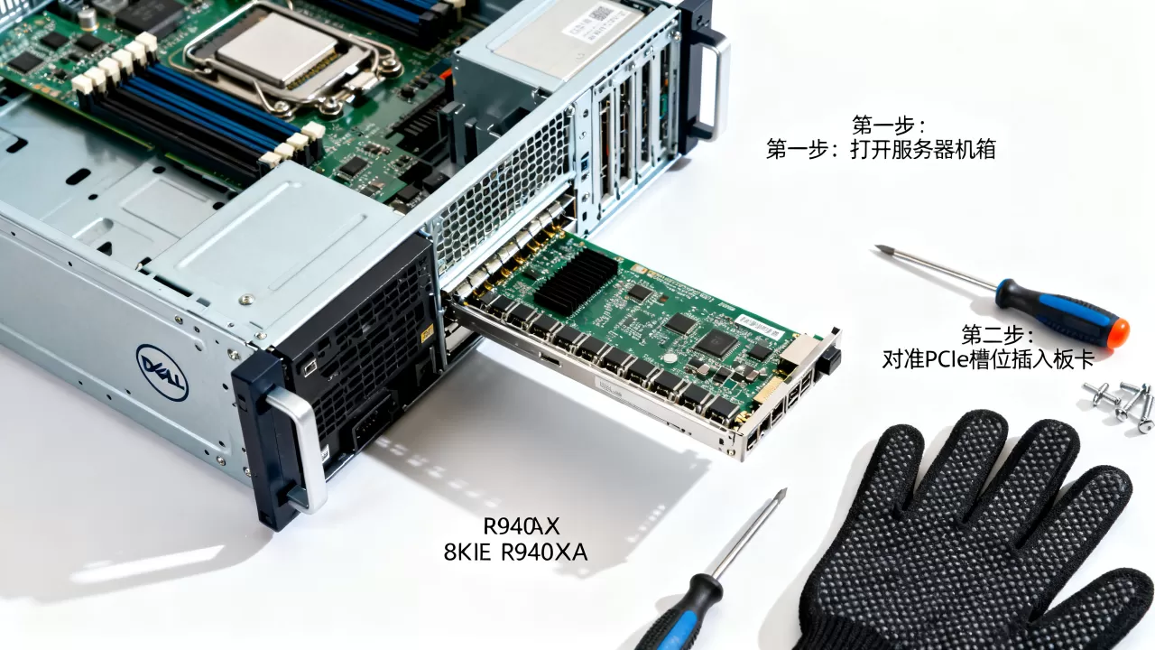 戴尔R940XA服务器怎么加装PCIe板卡,需要什么工具? 戴尔R940XA服务器怎么加装PCIe板卡,需要什么工具?