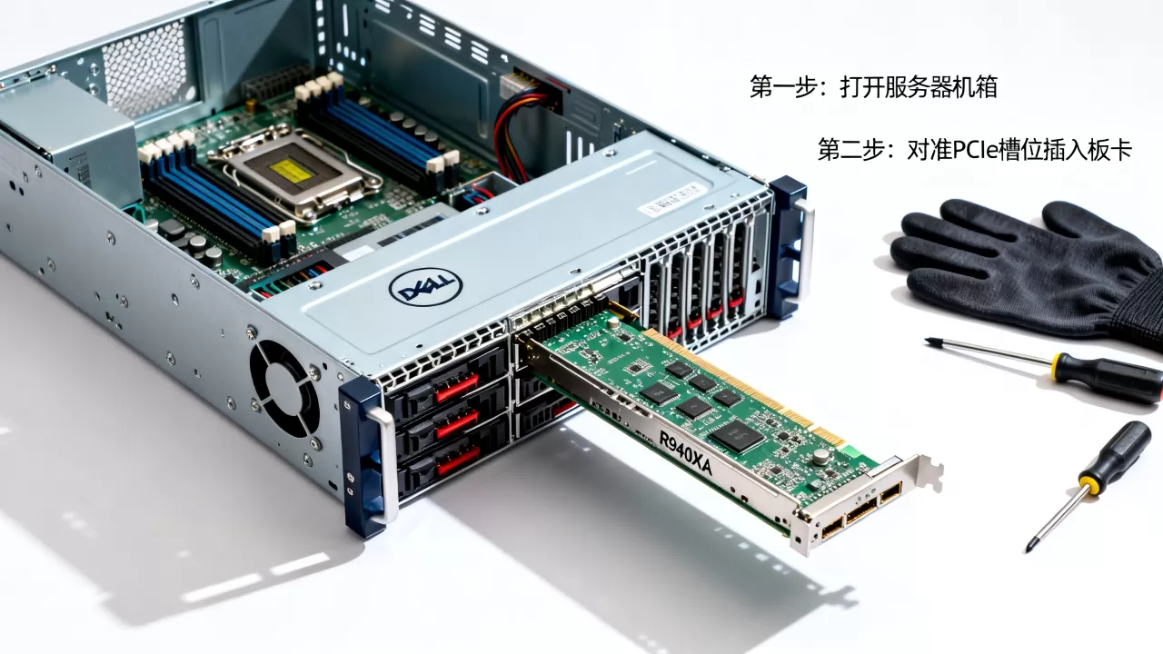 戴尔R940XA服务器怎么加装PCIe板卡,需要什么工具? 戴尔R940XA服务器怎么加装PCIe板卡,需要什么工具?
