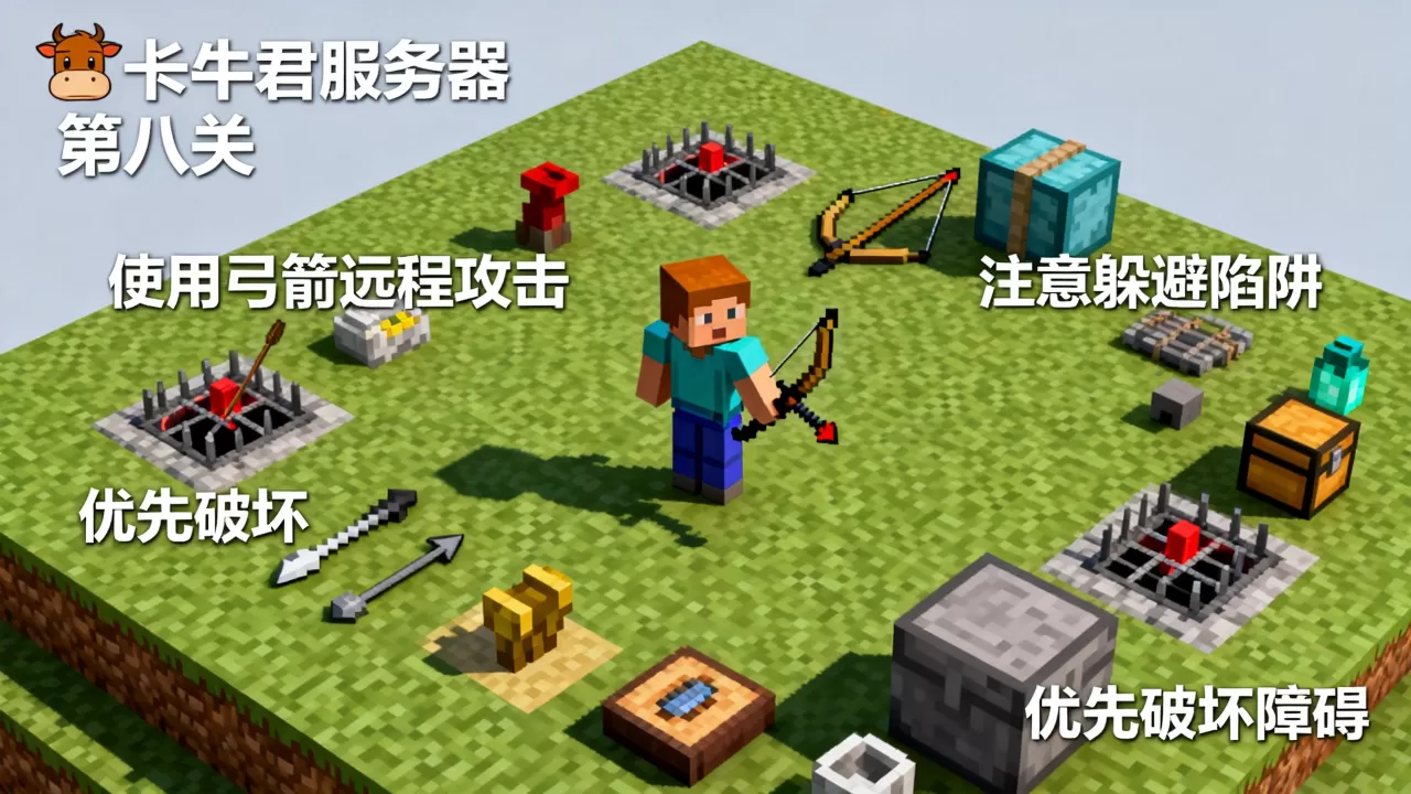 mc小牛君服务器第八关怎么过,附通关技巧攻略? mc小牛君服务器第八关怎么过,附通关技巧攻略?